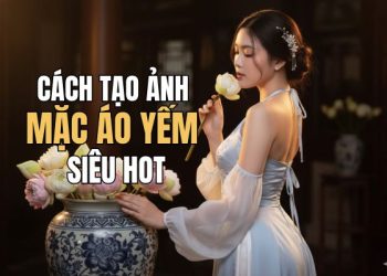 cách tạo ảnh mặc áo yếm