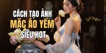cách tạo ảnh mặc áo yếm