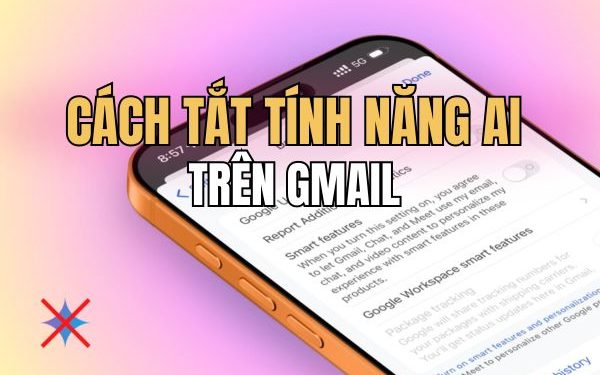 cách tắt AI trên Gmail