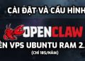 cau hinh openclaw ubuntu vps 2.5gb ram