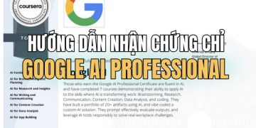 chứng chỉ Google AI Professional