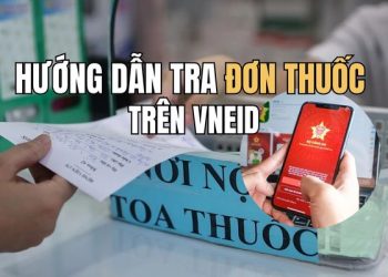 hướng dẫn tra cứu đơn thuốc trên VNeID
