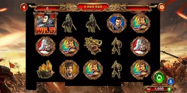 Các Biểu Tượng Trong Nổ Hũ Tam Quốc Tranh Hùng