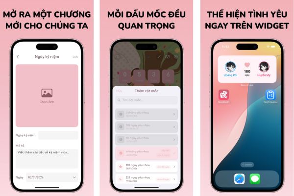 Tải ngay ứng dụng đếm ngày yêu lãng mạn cho cặp đôi 9 Hướng dẫn cài đặt ứng dụng đếm ngày yêu