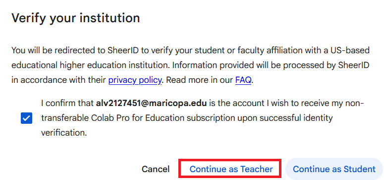 Hướng dẫn đăng ký Google Colab Pro 1 Năm Miễn Phí 59