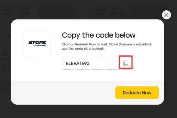 Cách mua tên miền .STORE với 1 USD (2026): Hướng dẫn chi tiết từ A–Z 14 Sao chép đoạn mã này