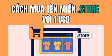 cách mua tên miền .STORE với 1 USD