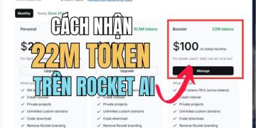 cách nhận gói Booster trị giá 100$ trên Rocket