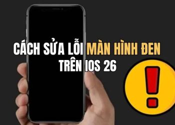 cách sửa lỗi màn hình đen trên iOS 26