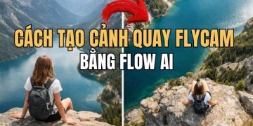 cách tạo cảnh quay flycam bằng Flow AI
