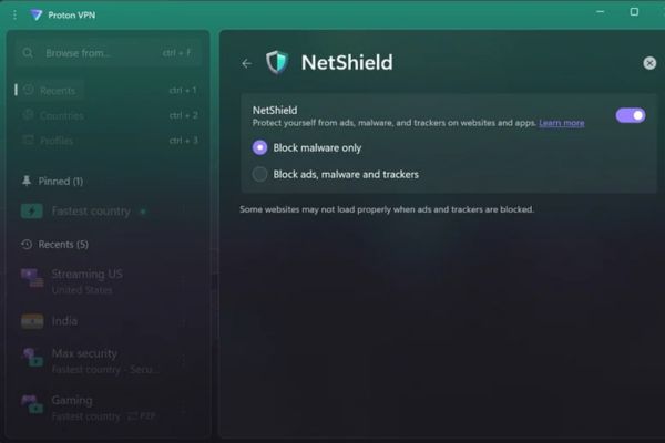 Sử dụng VPN có tích hợp chặn quảng cáo