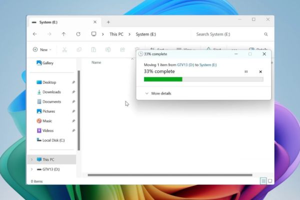 Hướng dẫn cài Google TV lên USB để biến PC thành TV 30 Nhấn Ctrl + V để chuyển file sang đây