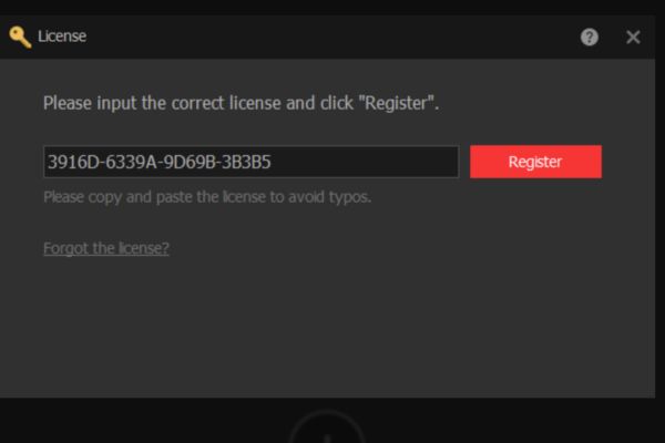 Dán đoạn mã kích hoạt sau đây