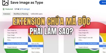 Save image as Type chứa mã độc