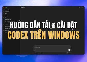 ứng dụng Codex trên Windows
