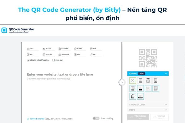 The QR Code Generator
