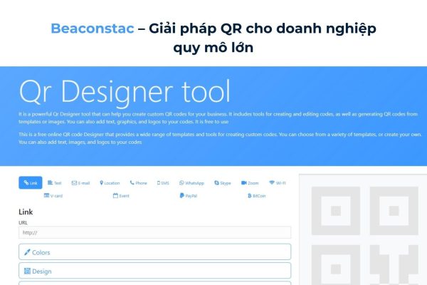 Top 5 công cụ tạo QR Code không quảng cáo năm 2026 6