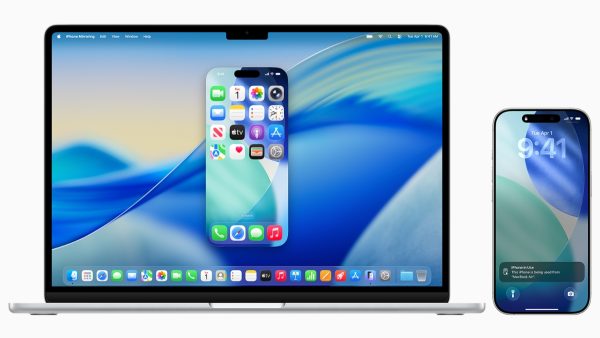 Vì sao iPhone và MacBook vẫn là "vũ khí" số 1 của giới công nghệ? 12 Tính năng iPhone Mirroring (Ảnh: Apple)