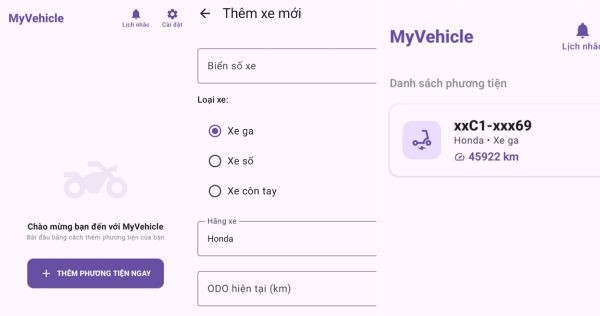 MyVehicle: App nhắc bảo trì xe máy tiện lợi và bảo mật 10 Hướng dẫn cài đặt app nhắc bảo trì xe máy
