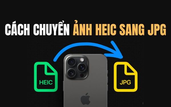 cách chuyển ảnh HEIC sang JPG trên iPhone