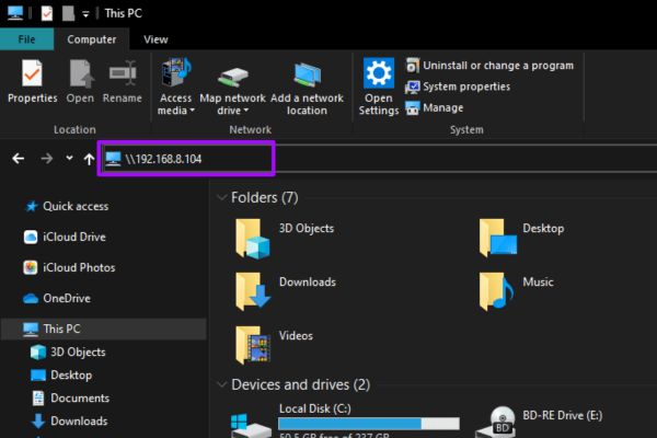 Cách truy cập thư mục Mac từ máy tính Windows