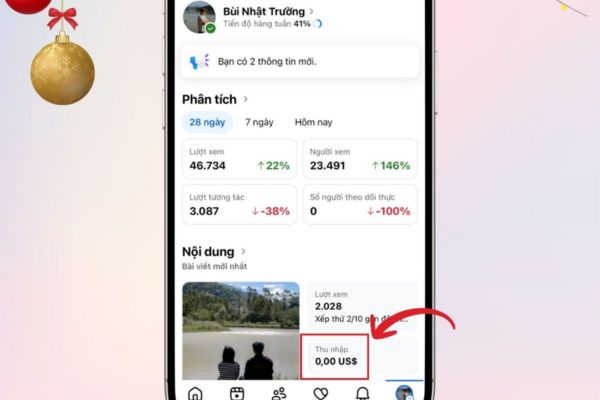 Thiết lập thanh toán và quy trình nhận tiền từ Meta