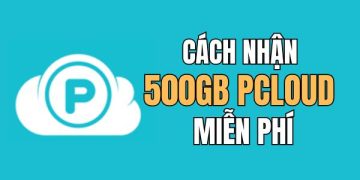 cách nhận 500GB pCloud