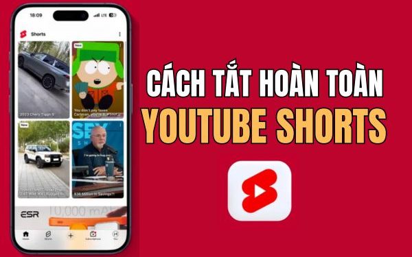 cách tắt YouTube Shorts trên iPhone
