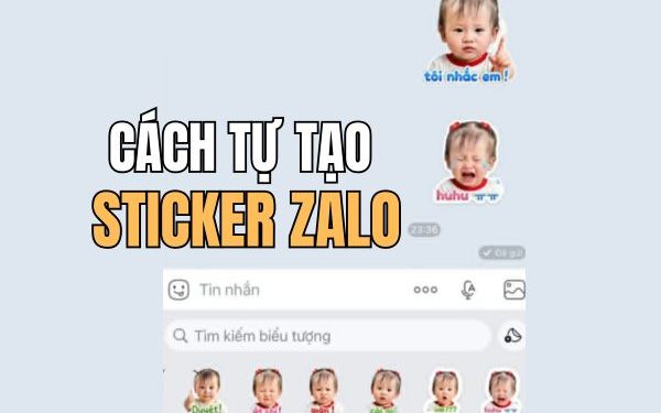 cách tự tạo sticker Zalo