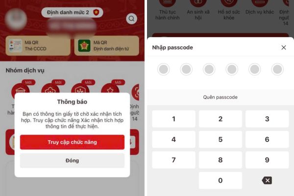 Click on Function Access