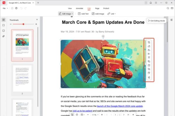 Cách chỉnh sửa hình ảnh