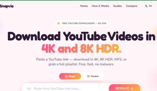 Snapvie: Công cụ tải video YouTube 8K, không cần cài đặt 7 Snapvie - Giải pháp tải video đỉnh cao từ lập trình viên Việt