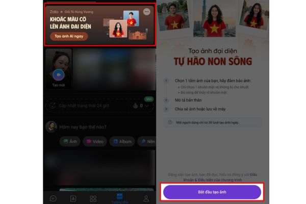 Create an avatar to celebrate April 30 with a beautiful red flag shirt with yellow stars