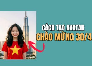 tạo avatar chào mừng 30/4