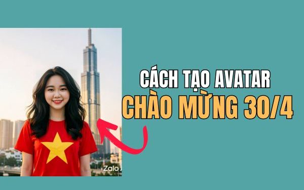tạo avatar chào mừng 30/4