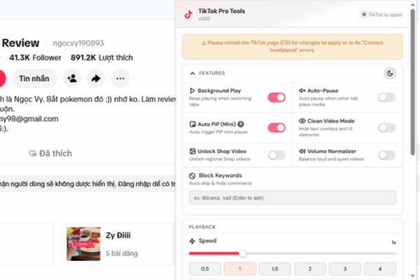 TikTok Pro Tools: “all in one” utility for Top Top addicts