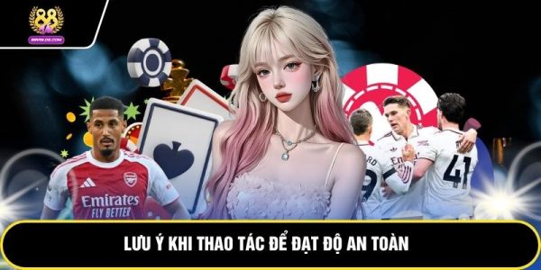 Nạp Tiền 88VIN - Hướng Dẫn Đầy Đủ Các Phương Thức Và Lưu Ý 8 Lưu ý khi thao tác để đạt độ an toàn