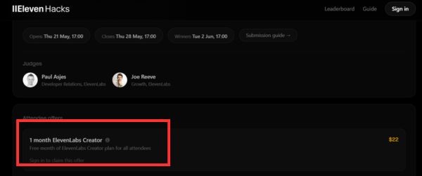 Chọn Claim offer
