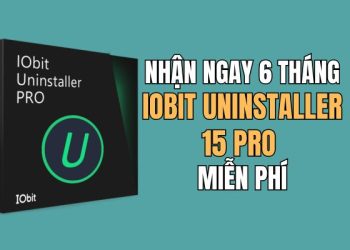 6 tháng IObit Uninstaller 15 Pro miễn phí