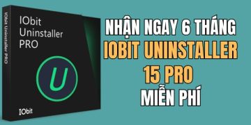 6 tháng IObit Uninstaller 15 Pro miễn phí
