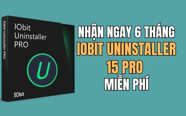 6 tháng IObit Uninstaller 15 Pro miễn phí