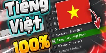 cách cài tiếng Việt cho game Minecraft