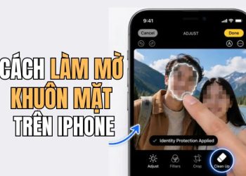 cách làm mờ khuôn mặt trên iPhone