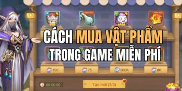 cách mua vật phẩm trong game không mất tiền