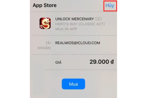 How to buy in-game items for free on iPhone 24 Click the Cancel button