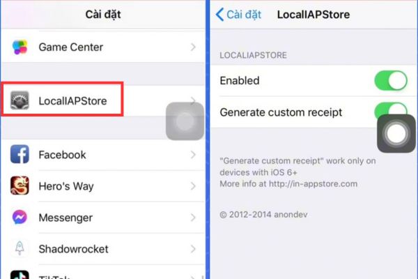 How to buy in-game items for free on iPhone 21 Toggle both options on