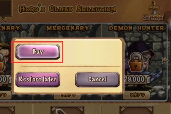 How to buy in-game items for free on iPhone 23 Click Buy