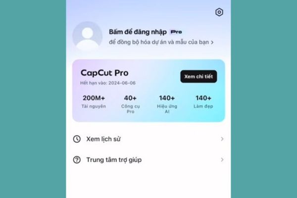 Kiểm tra tài khoản đã được nâng cấp lên gói Pro hay chưa