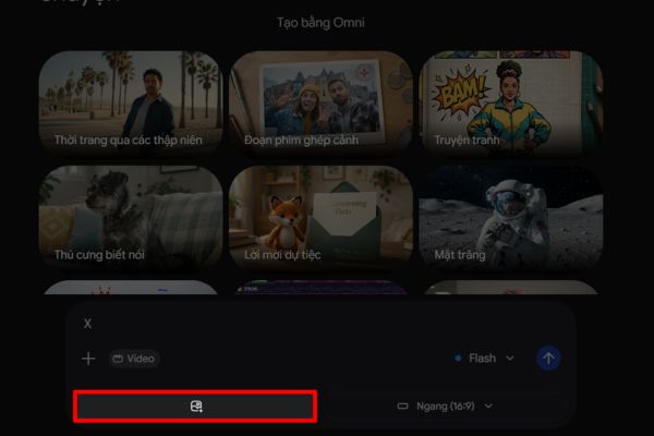 Tap the add video icon
