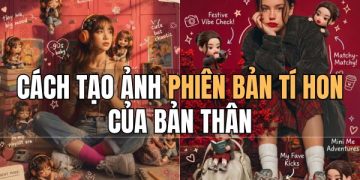 cách tạo ảnh phiên bản tí hon của bản thân